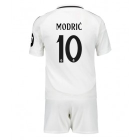 Real Madrid Luka Modric #10 Heimtrikot 2024-25 Kurzarm (+ kurze hosen)